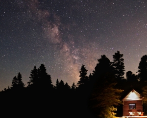 Milky Way and Cabin